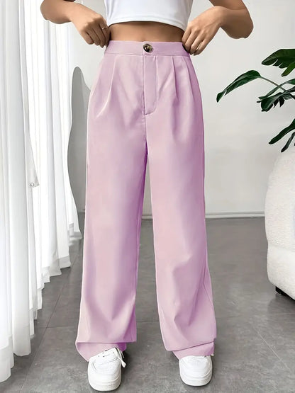 Lily - Pantalon Élégant Large pour Femmes