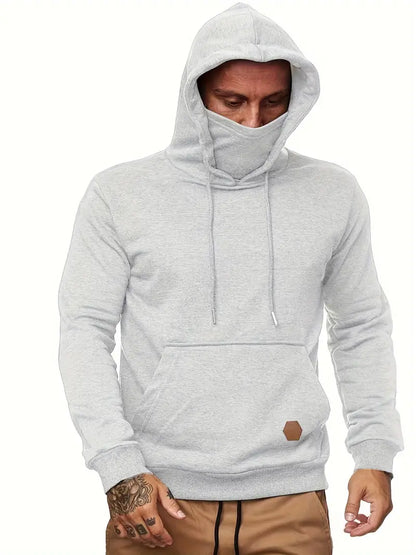 Sweat-shirt décontracté avec fonction masque