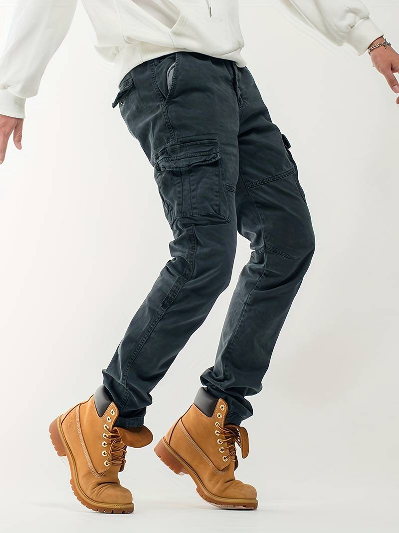 Pantalon tendance pour homme avec de nombreuses poches