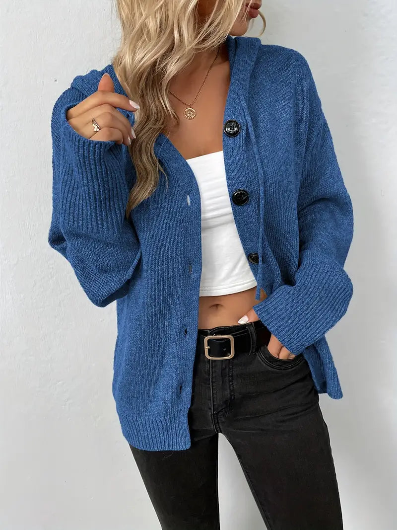 Gilet cardigan femme moderne boutonnage stylé