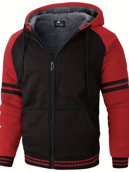Herren Thermo Hoodie Warm Isolierend - IdealeKleiden