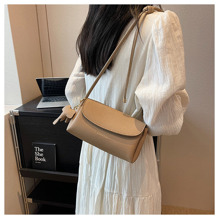 Élégant sac à main en cuir au design rétro
