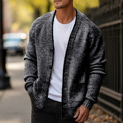 CALVIN - Pull en laine élégant pour homme - Style italien moderne