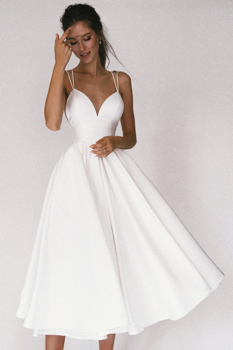 Robe élégante femme Col en V moderne