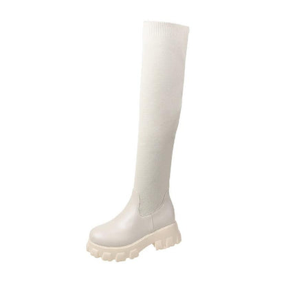 Bottes véganes femme élégantes aspect cuir