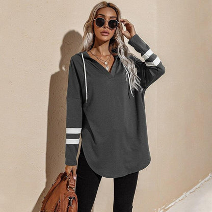 Grand sweat à capuche pour femme style oversize