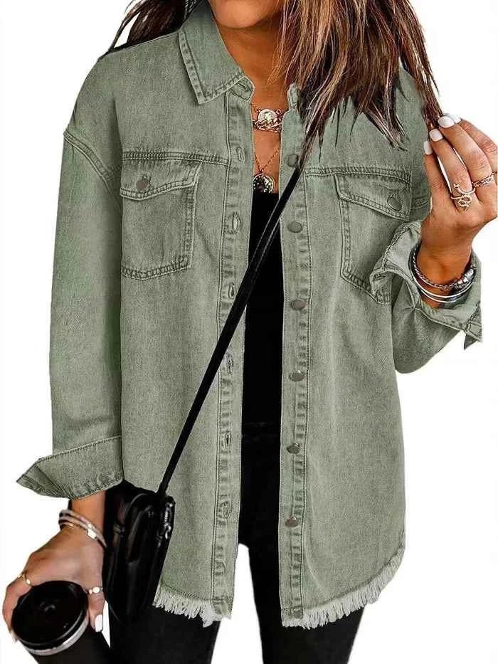 Veste en jean classique et moderne