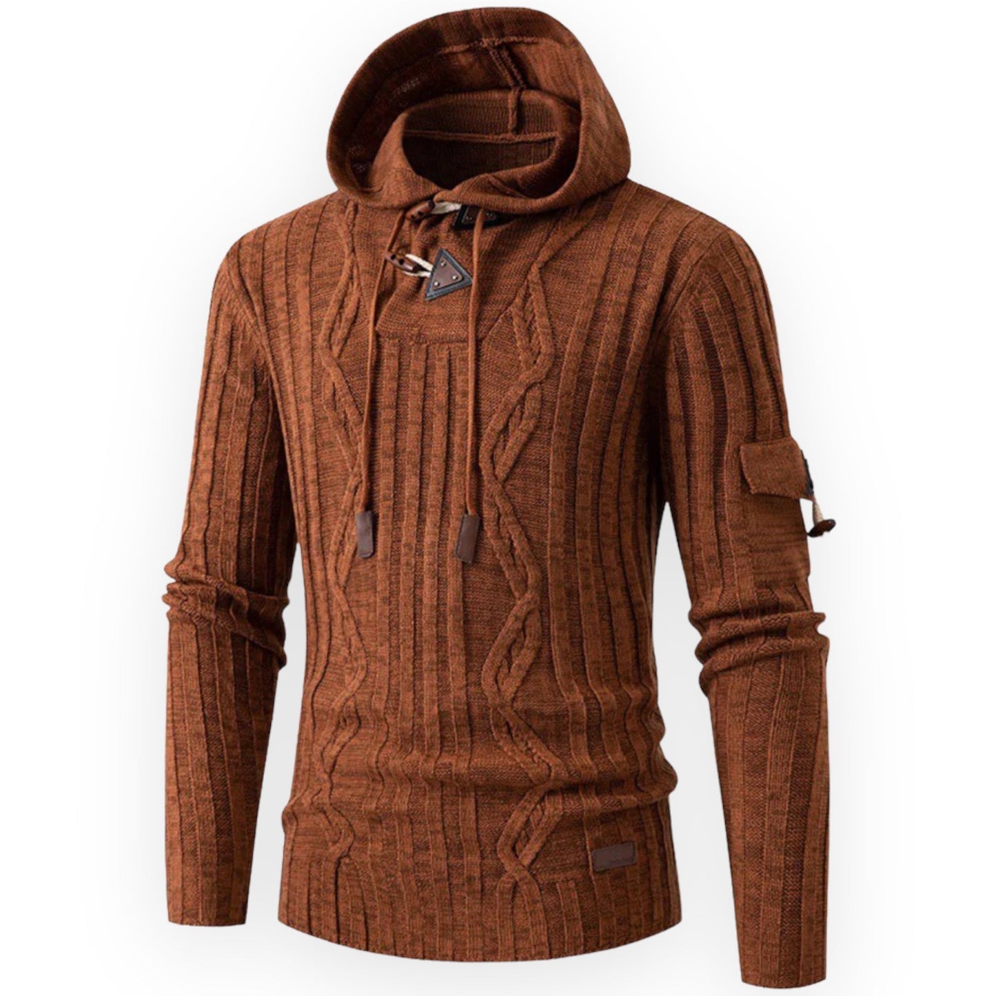 Sweat à capuche en polaire élégant pour homme