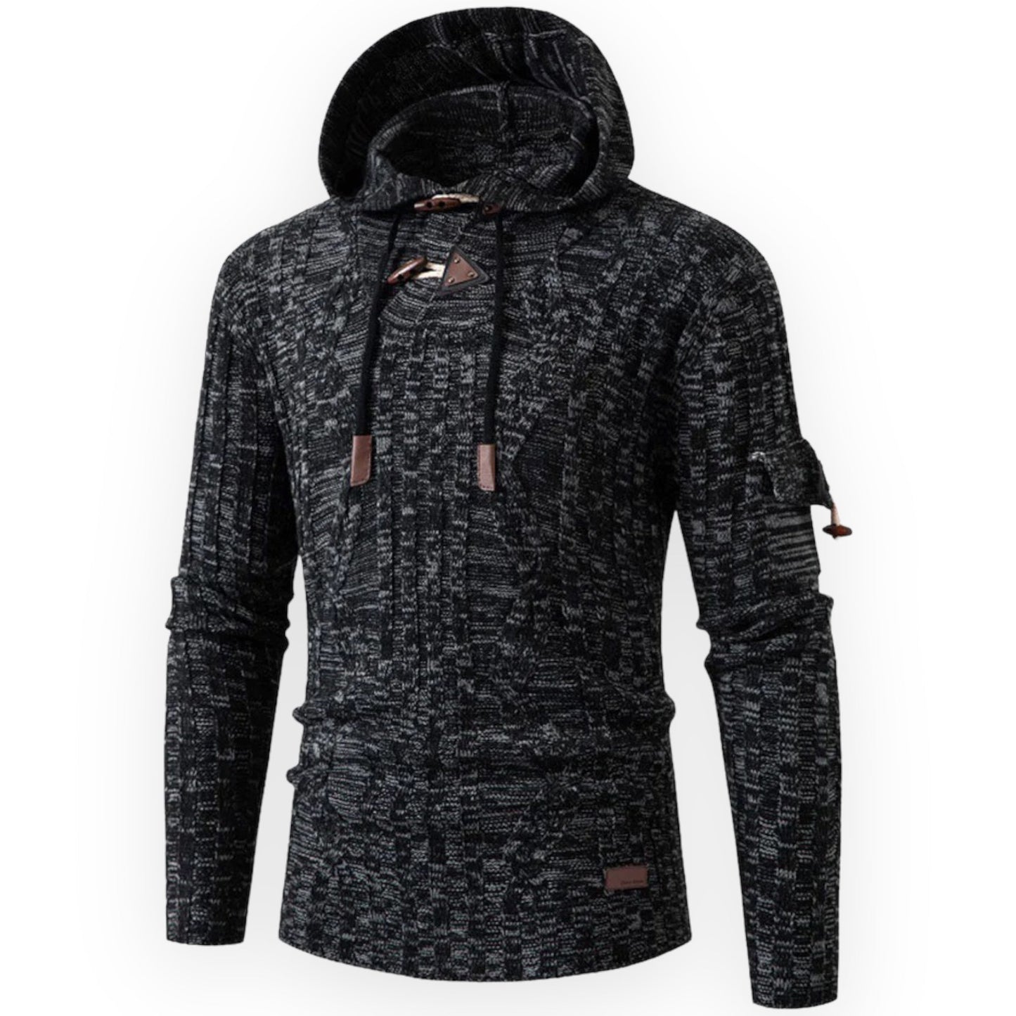 Sweat à capuche en polaire élégant pour homme