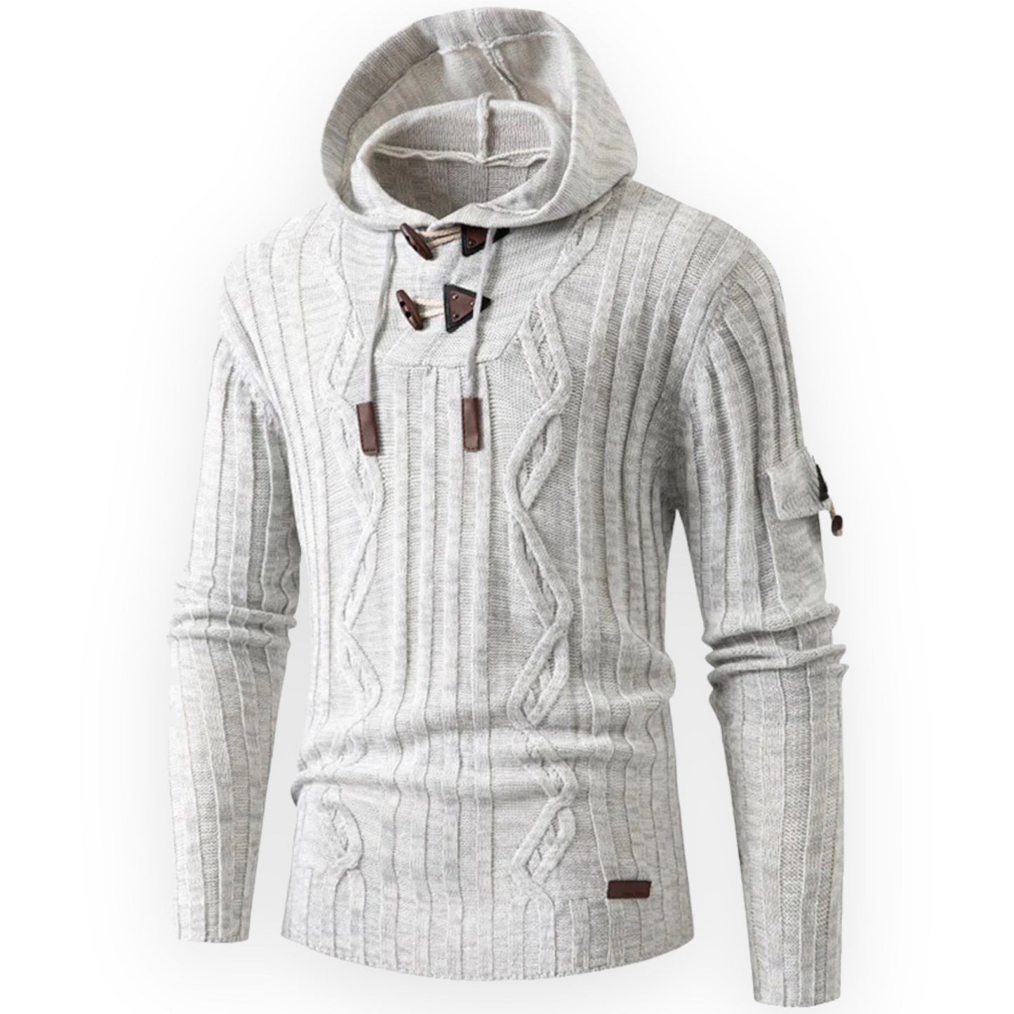 Sweat à capuche en polaire élégant pour homme