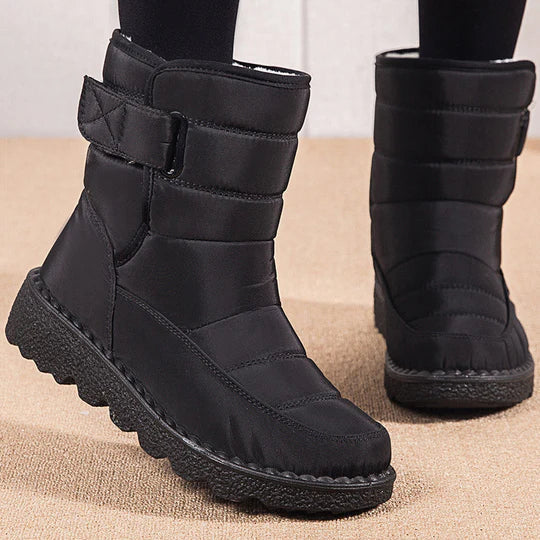 Bottes d'hiver premium pour femme chaudes