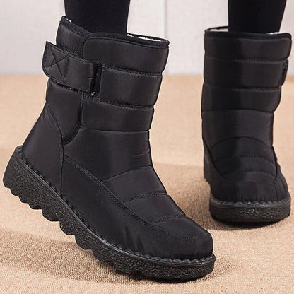 Bottes d'hiver premium pour femme chaudes