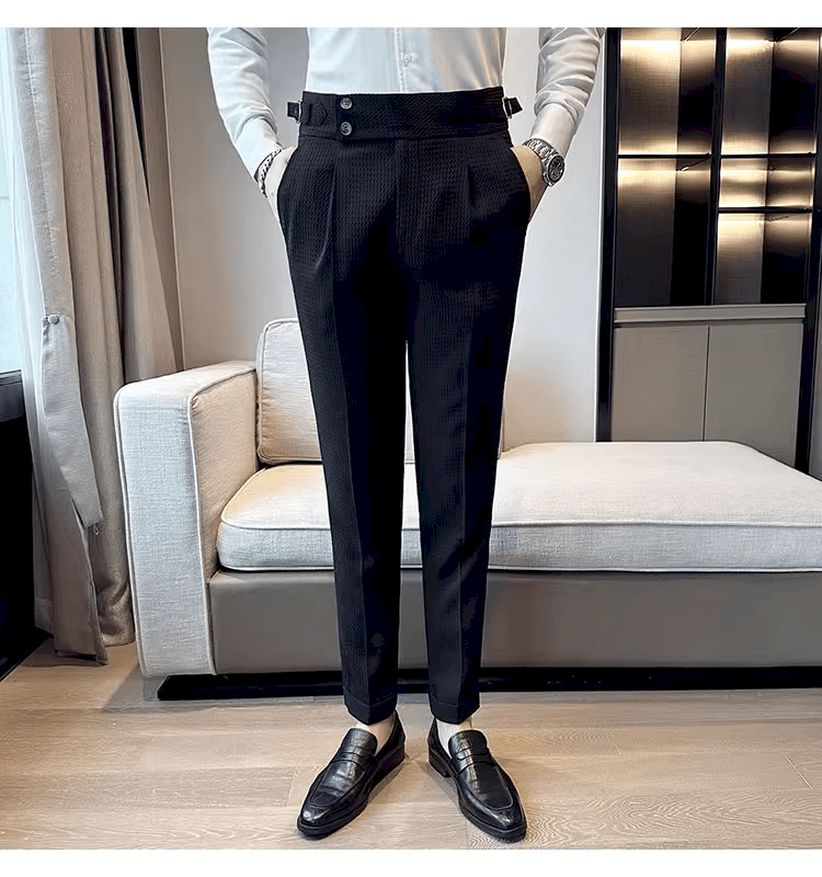 Pantalon de costume homme slim fit