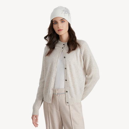Cardigan confortable pour femme en coton doux