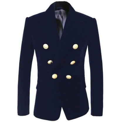 Blazer élégant en velours pour femme design élégant