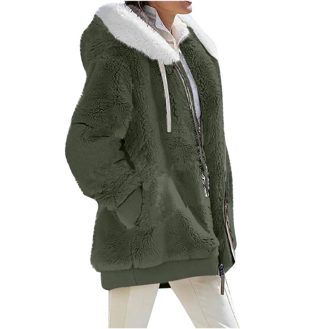 Gilet en polaire cachemire pour femme Élégant & Chaud