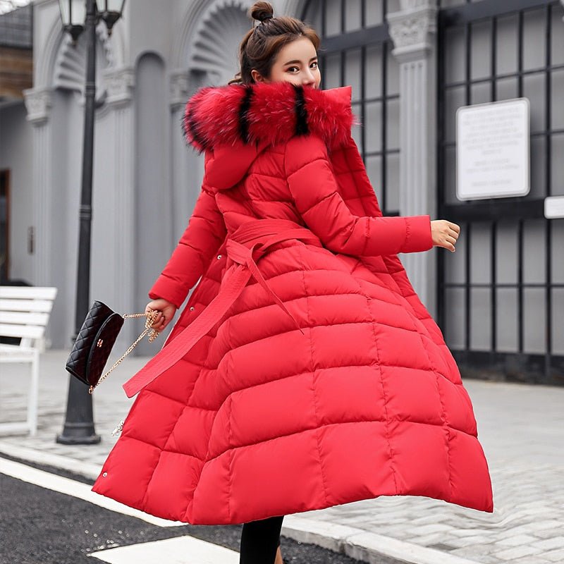 Long Manteau Doudoune Chaud et Confortable