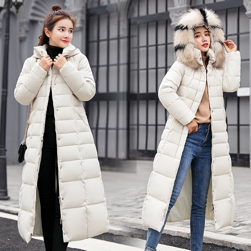 Long Manteau Doudoune Chaud et Confortable