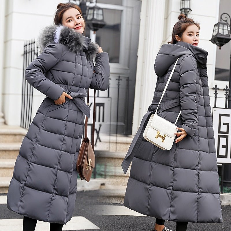 Long Manteau Doudoune Chaud et Confortable