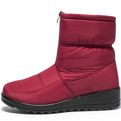 Bottes de neige imperméables chaudes pour femme