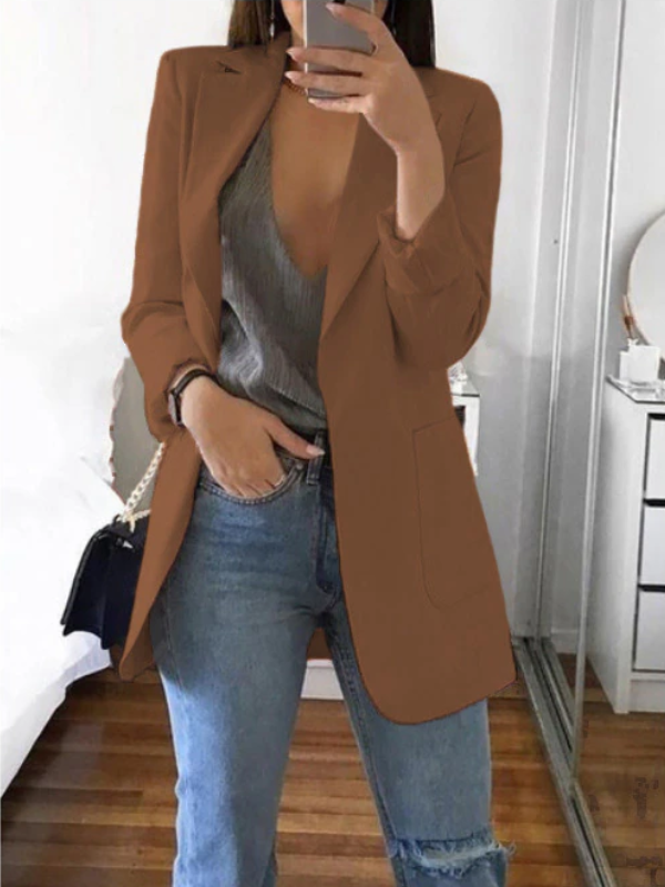 Blazer Slim Fit Élégant et Moderne