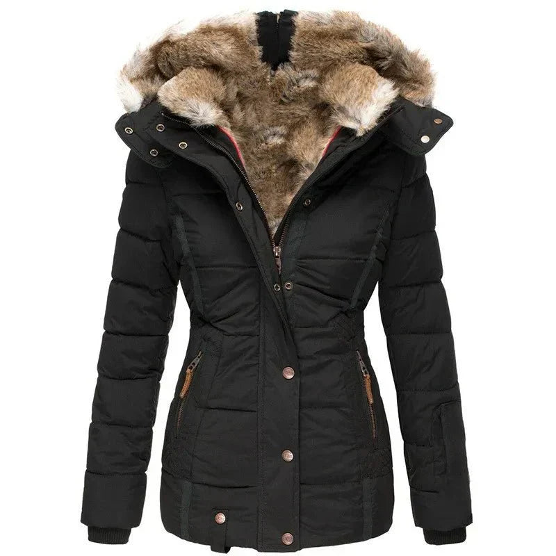 Élégante Veste d'Hiver Femme Chaude & Stylée