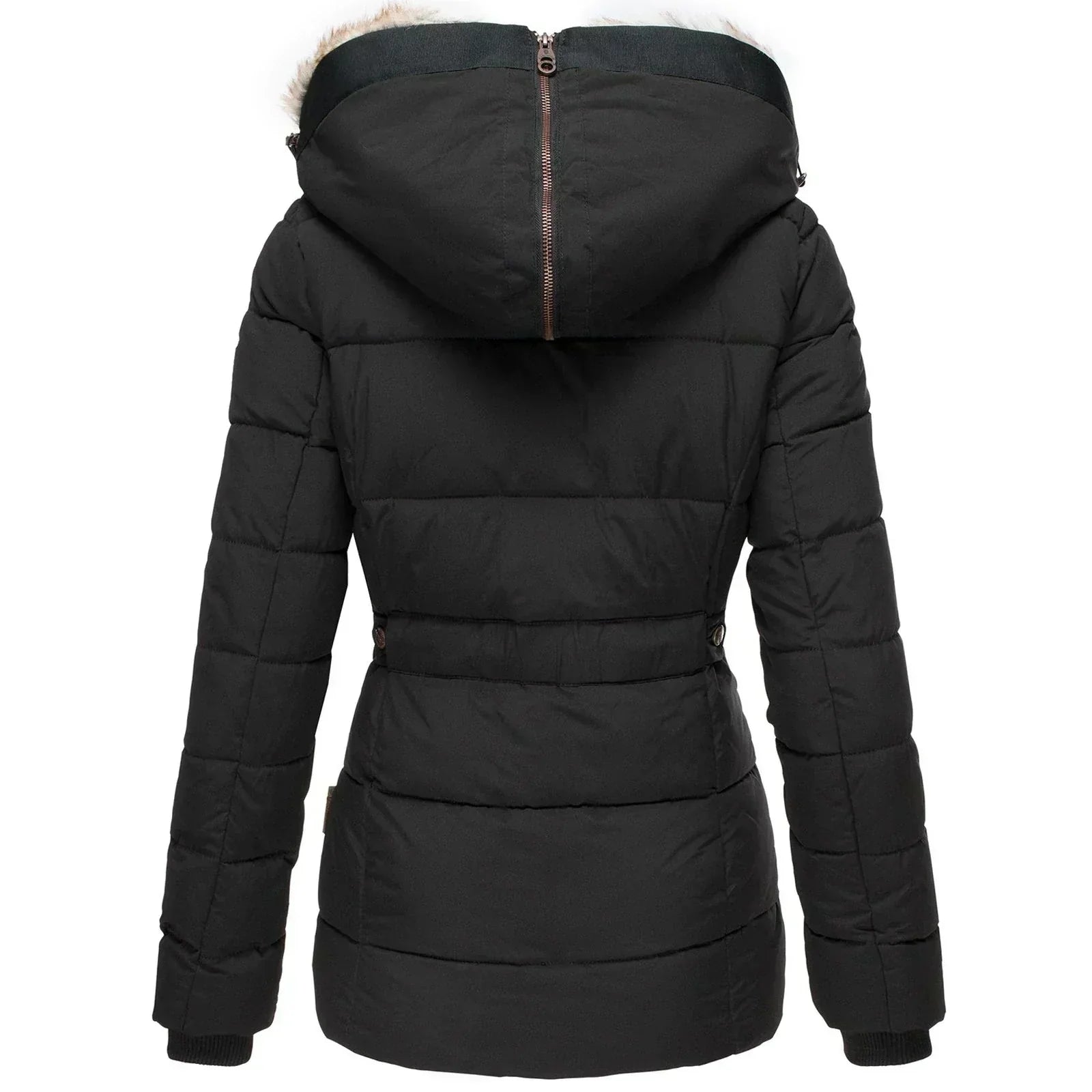 Elegante Damen Winterjacke Warm & Stilvoll - IdealeKleiden