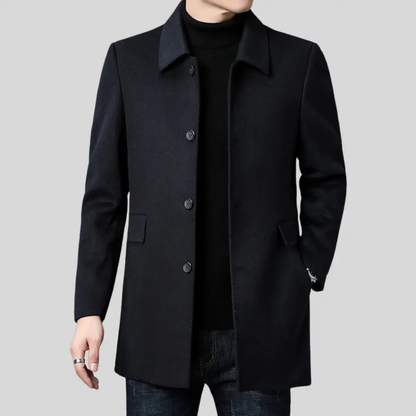 Manteau droit élégant pour femme