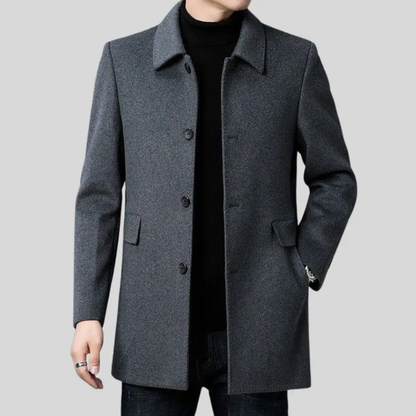Manteau droit élégant pour femme