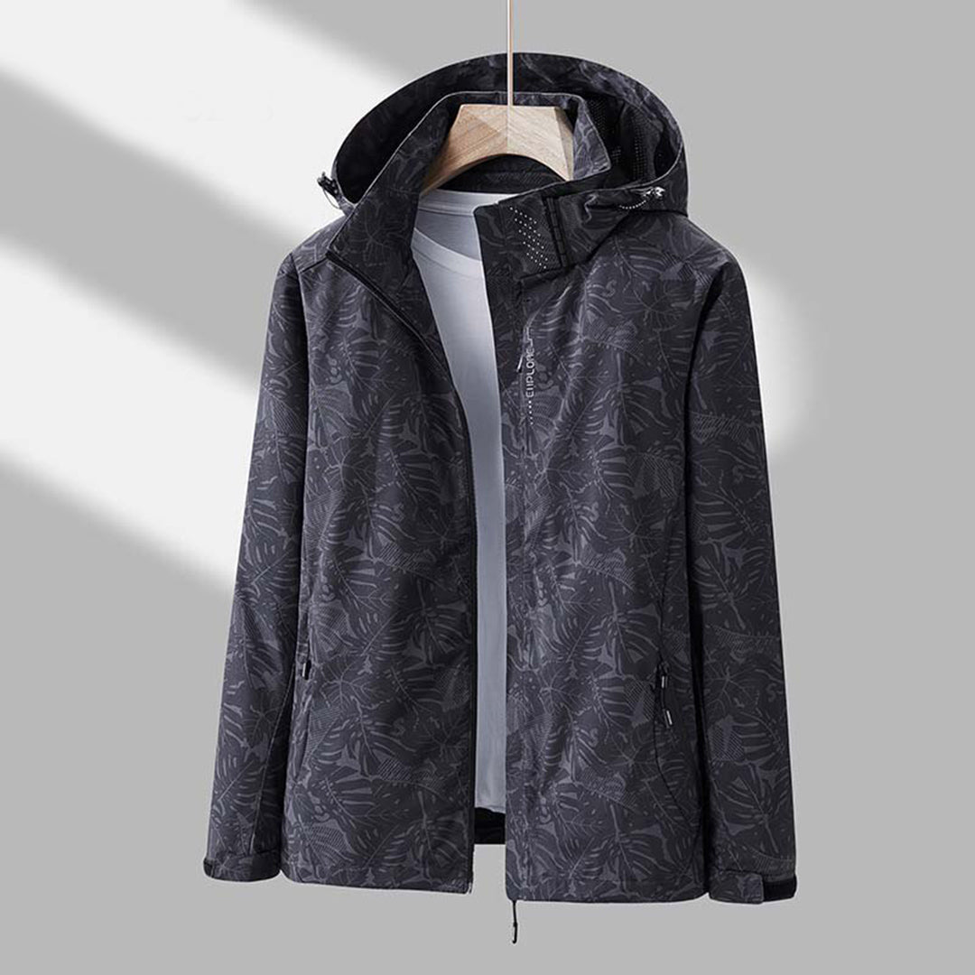 Coupe-vent à capuche imperméable pour femme