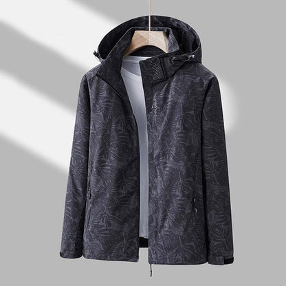 Coupe-vent à capuche imperméable pour femme
