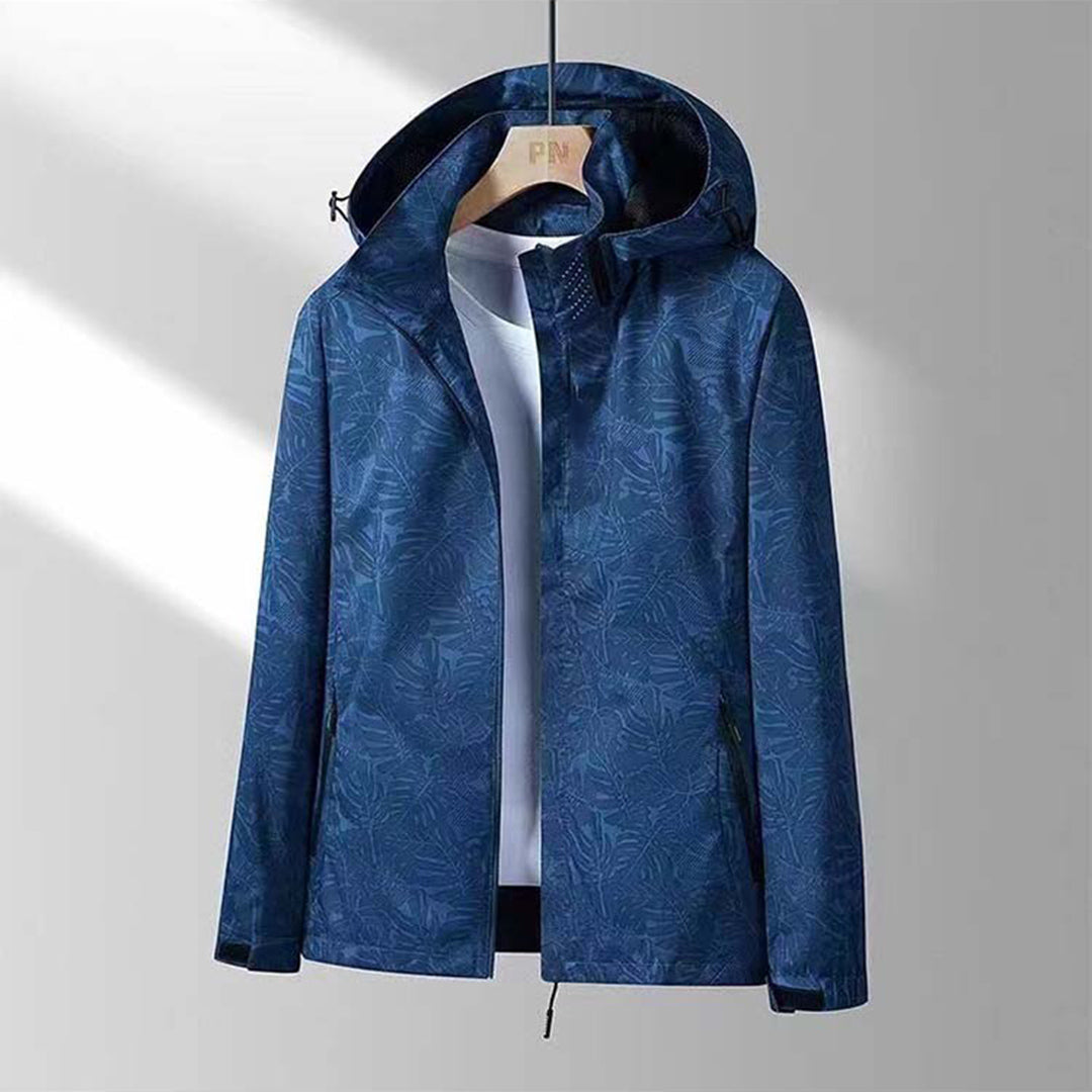 Coupe-vent à capuche imperméable pour femme