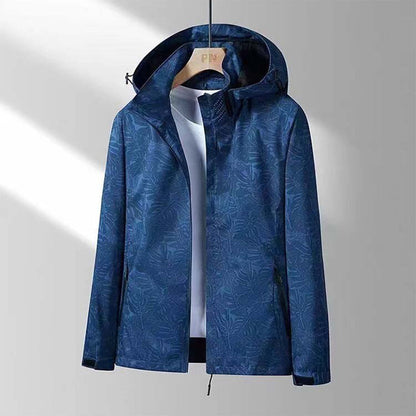 Coupe-vent à capuche imperméable pour femme
