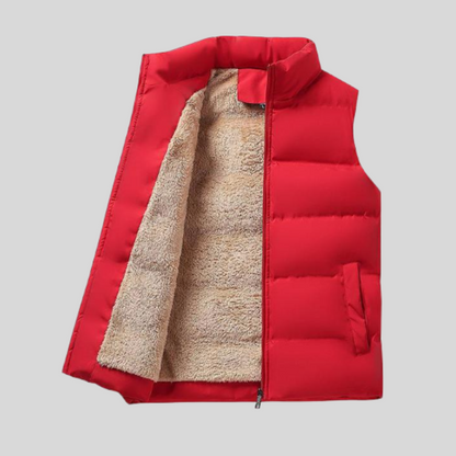 Doudoune sans manches pour femme chaude et moderne
