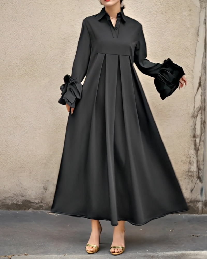 Élégante blouse pour femme col chemise moderne
