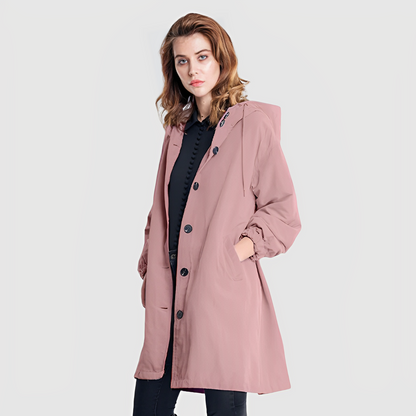 Sweat-shirt à capuche décontracté pour femme - Vêtements d'hiver