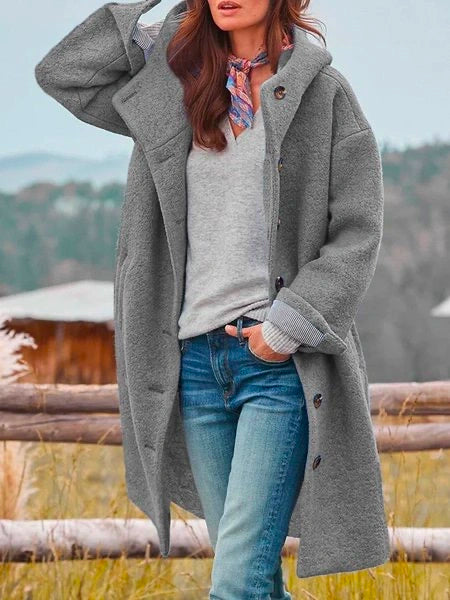 Robe d'hiver chaude Veste confortable pour femme