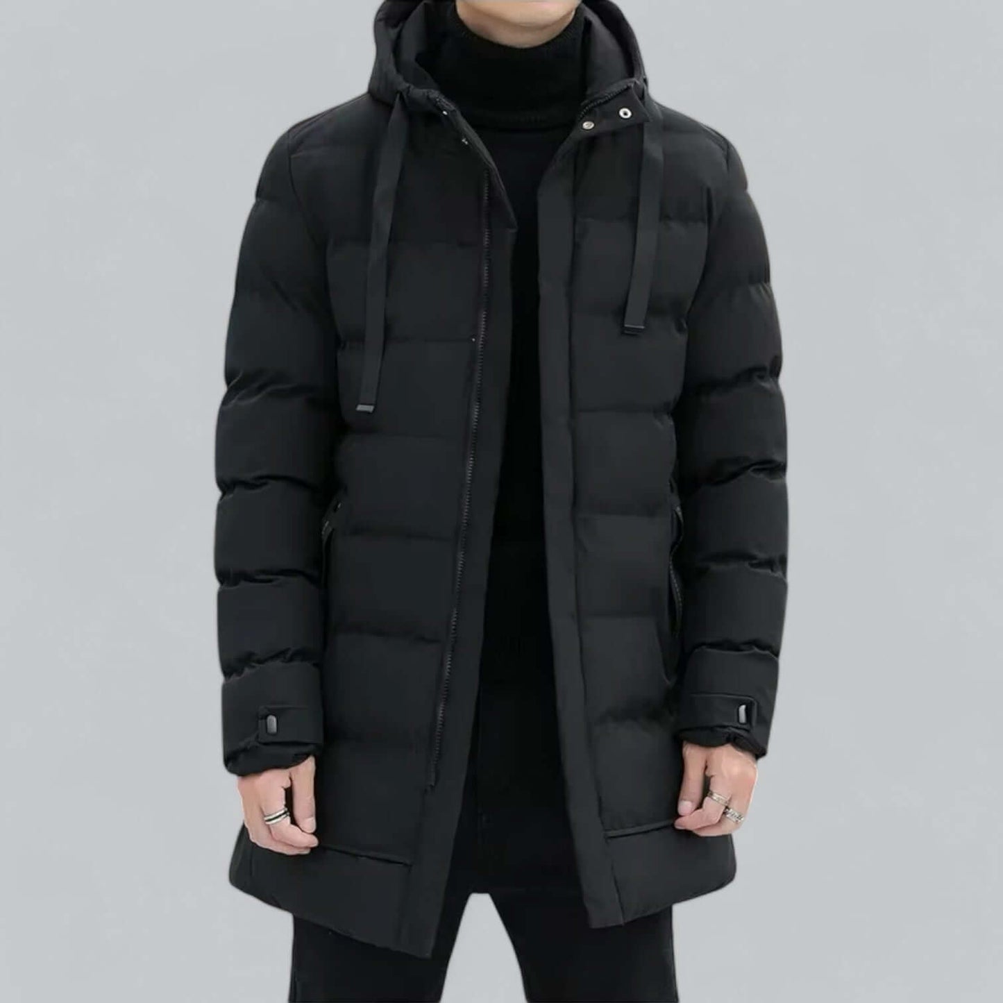 Parka long d'hiver chaud pour femme
