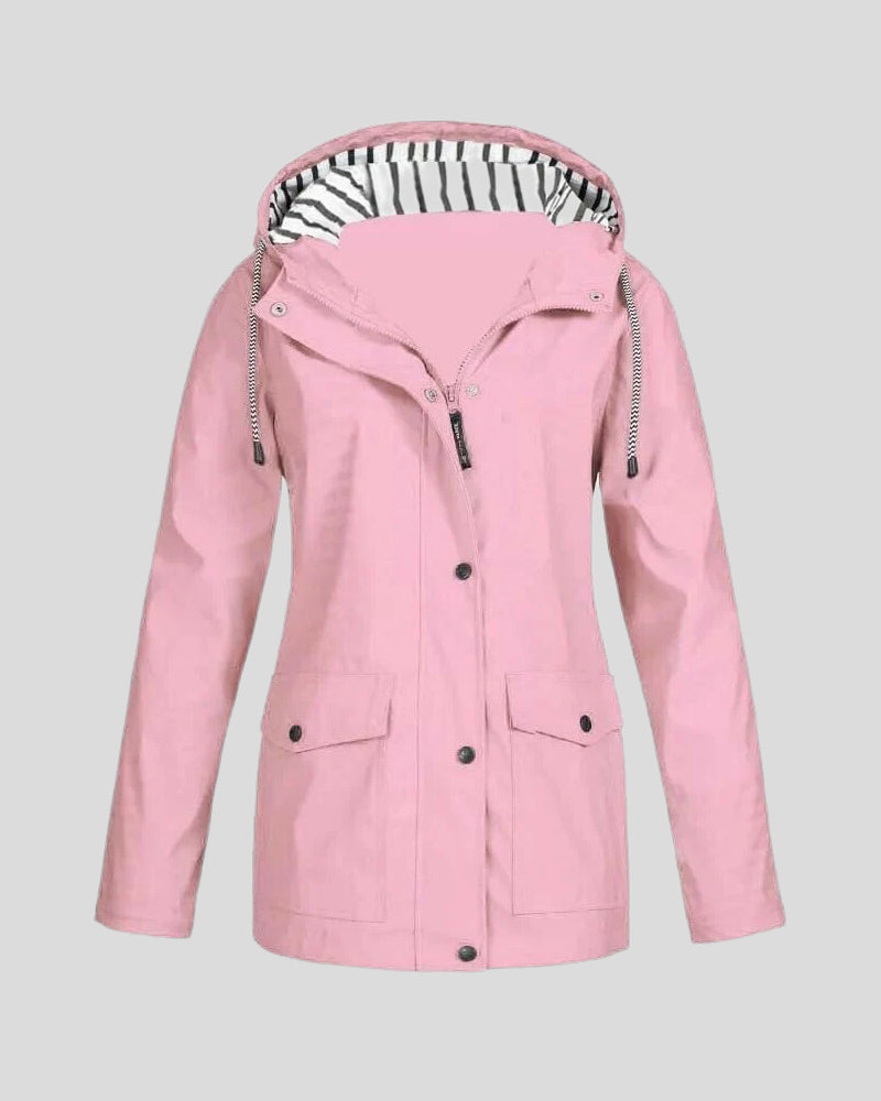 Veste imperméable femme coupe-vent sportive