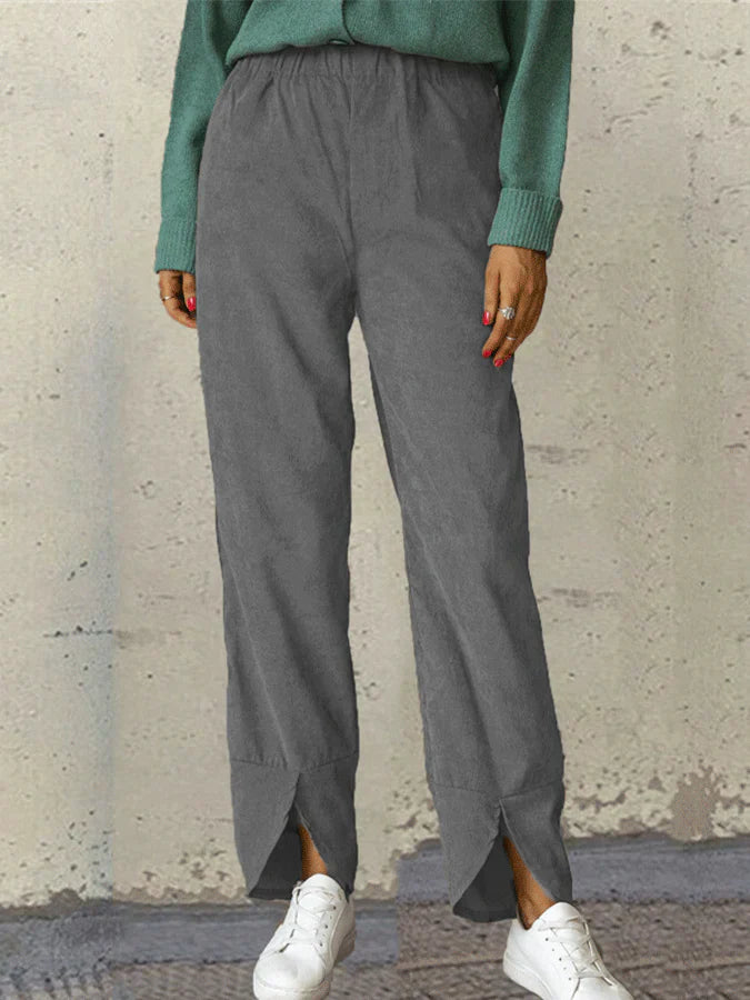 CHRISTA - Pantalon Mode Élégant Décontracté