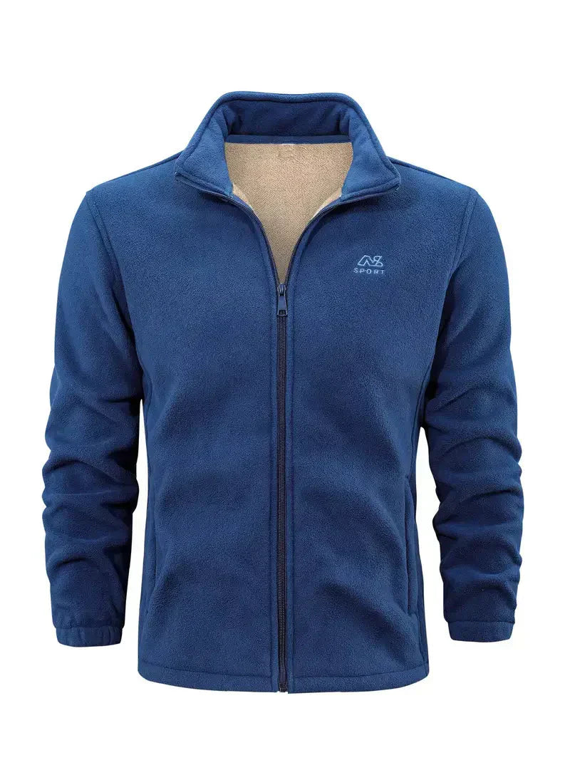 Herren Fleecejacke Warm Isoliert Funktionell - IdealeKleiden