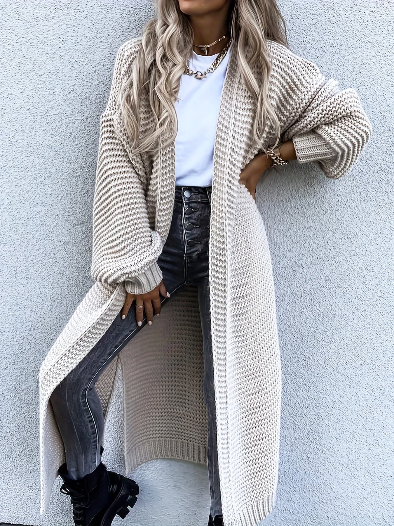 Stilvolle Strickjacke Frauen Mode - IdealeKleiden