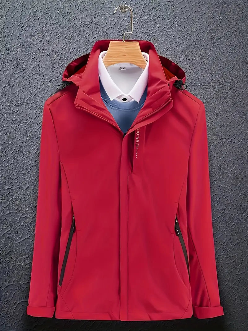 Veste d'hiver femme coupe-vent chaude à capuche