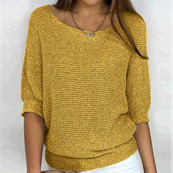 Haut en maille pour femme léger et confortable