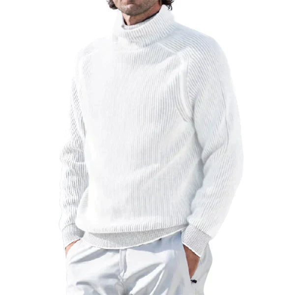 Pull à col roulé élégant pour femme