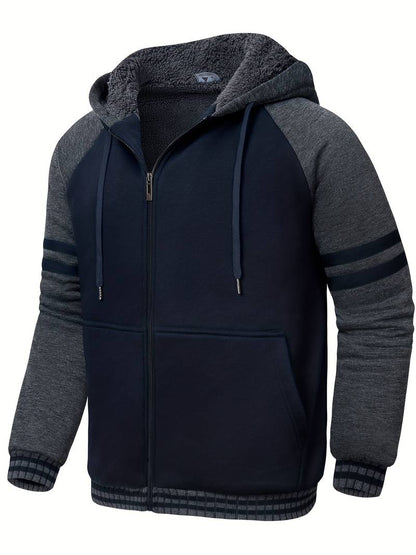 Sweat à capuche thermique chaud et isolant pour hommes