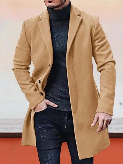 Veste élégante pour homme, coupe slim