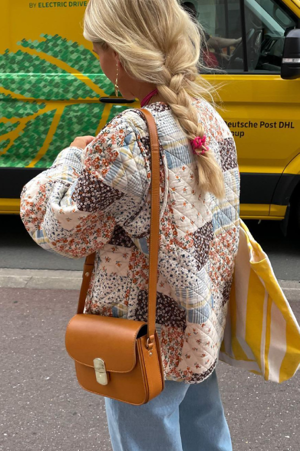 Veste pratique en coton Grandes poches