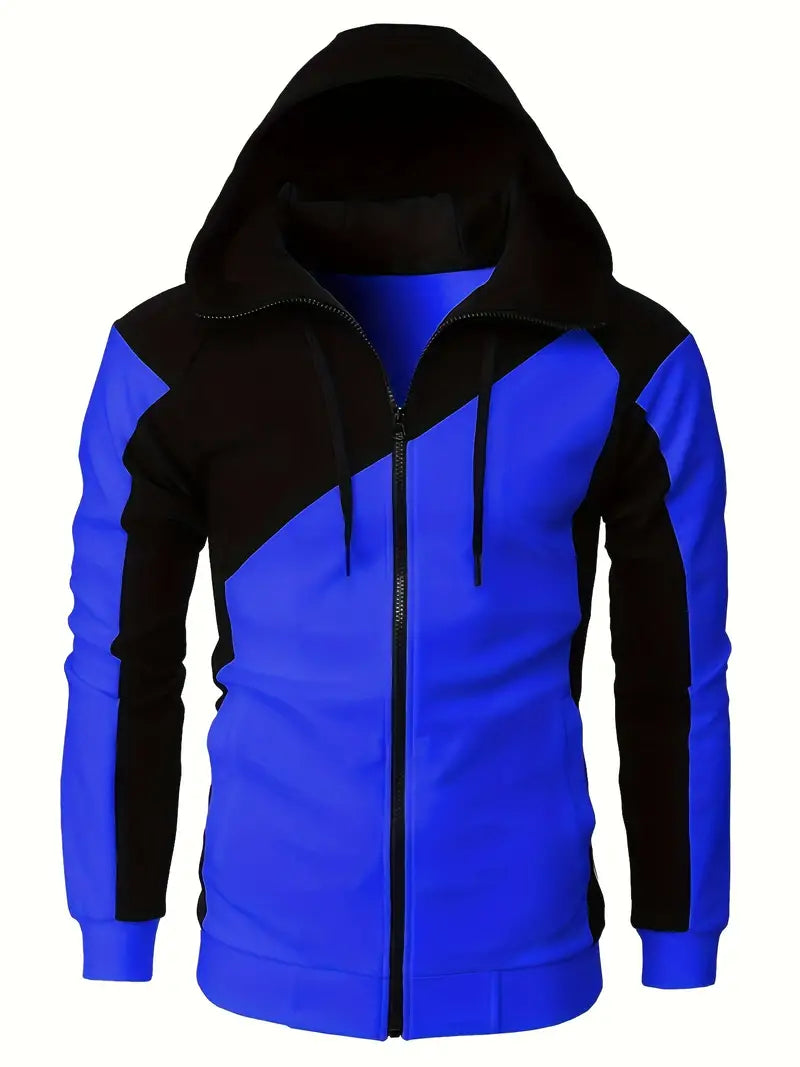Hommes Hoodie manches longues sportif moderne