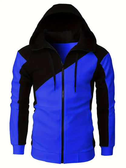 Hommes Hoodie manches longues sportif moderne